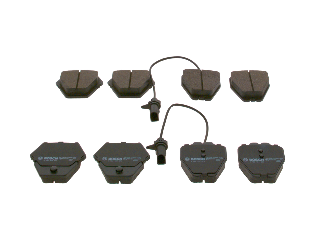 BOSCH BP403 Fékbetét készlet, tárcsafék