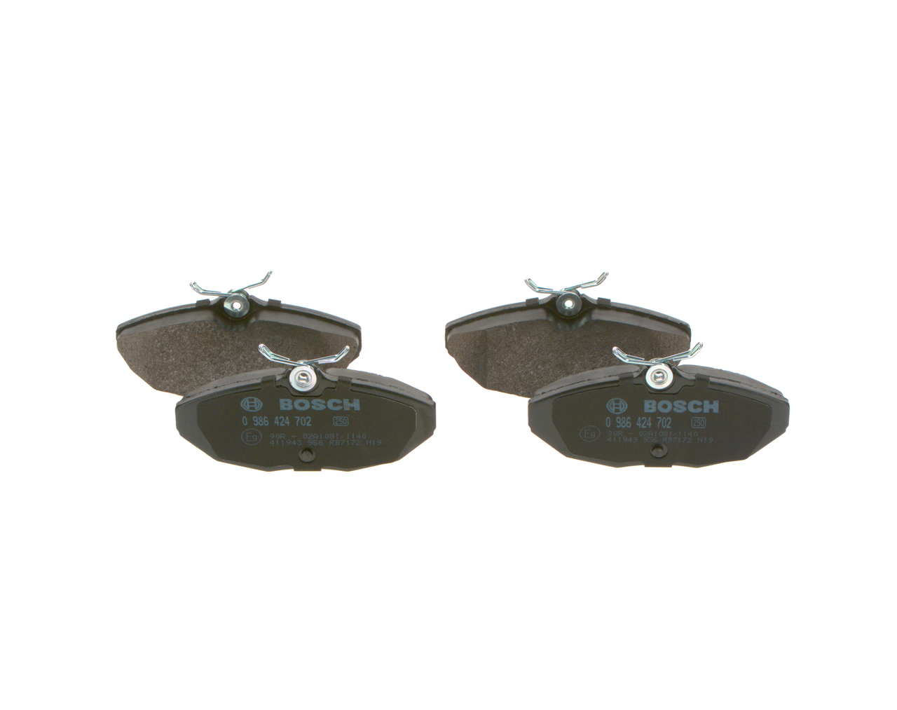 BOSCH BP415 Plaquettes de frein