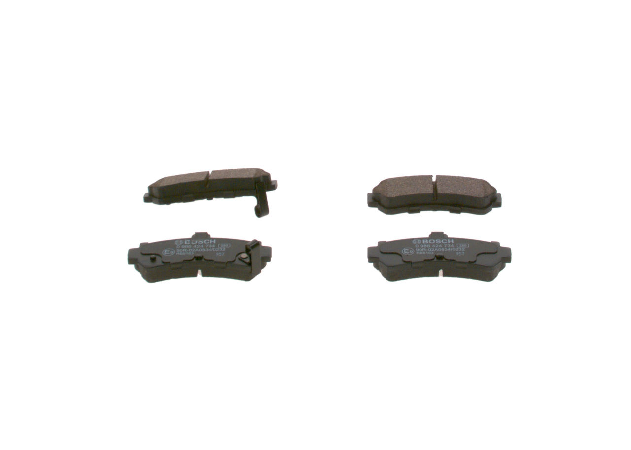BOSCH 23 023 Plaquettes de frein BOSCH BP444 Plaquettes de frein