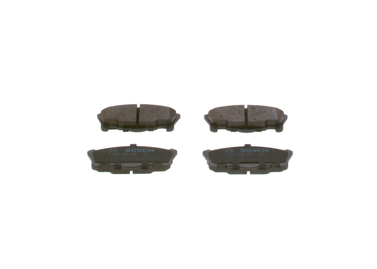 BOSCH 0 986 424 737 Bremsklötze Daihatsu Move L6 0.8 (L601) 42 PS Benzin Kosten