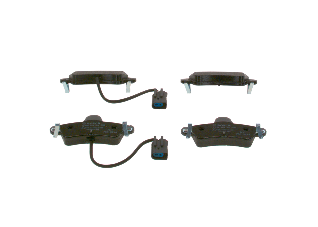 Kit pastiglie freni 0 986 424 745 BOSCH 1088938 ACURA