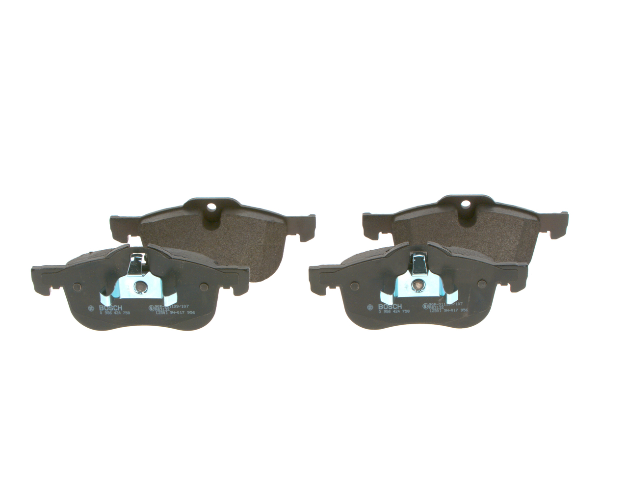 Plaquettes de frein 0 986 424 758 BOSCH SFP 1005 11 ROVER