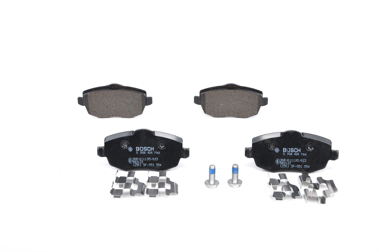 BOSCH BP933 Brzdové doštičky/platničky