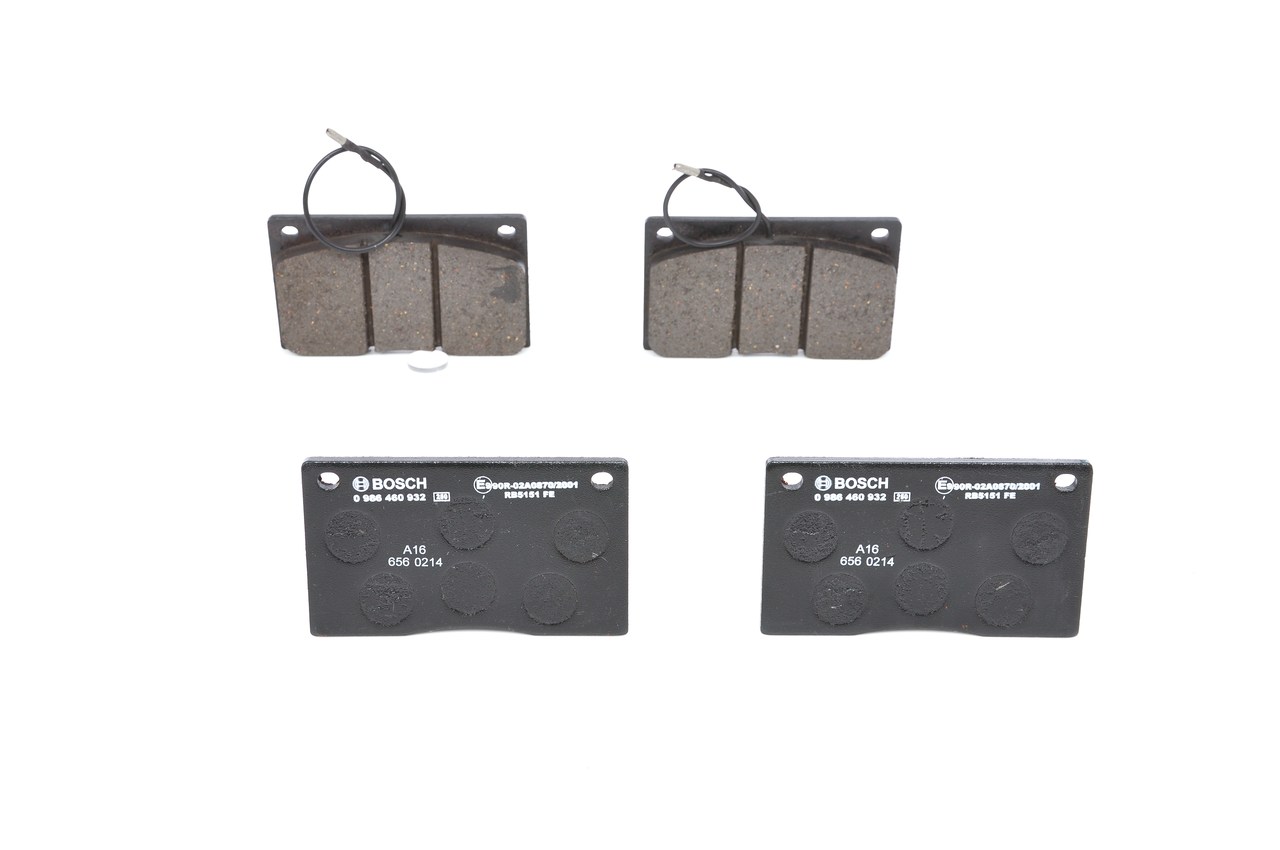 BOSCH BP502 Juego de pastillas de freno