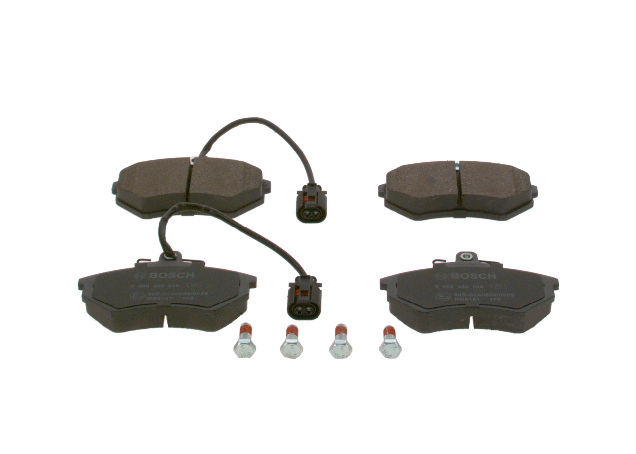 BOSCH 0986460948 Τακάκια φρένων Audi 80 b4 τιμες