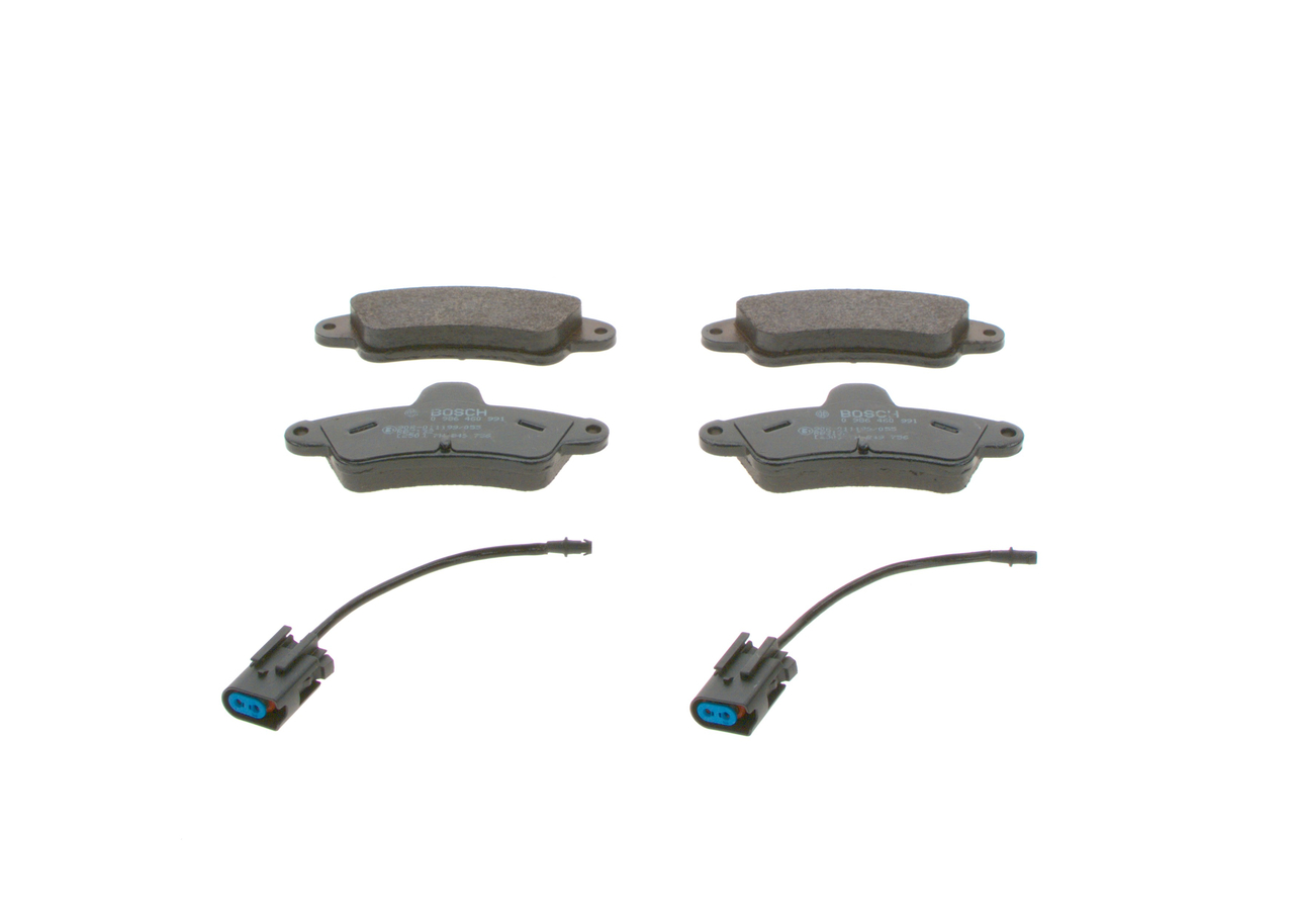 Plaquettes de frein 0 986 460 991 BOSCH 93BB 2008 BA MERCEDES-BENZ