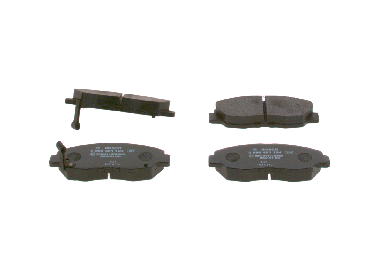 BOSCH BP575 Fékbetét készlet, tárcsafék