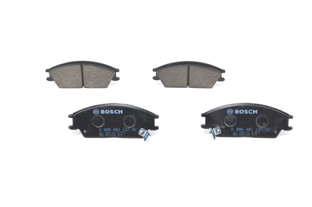 BOSCH 0 986 461 127 Τακάκια φρένων Hyundai Accent 2 Sedan σε χαμηλές τιμές