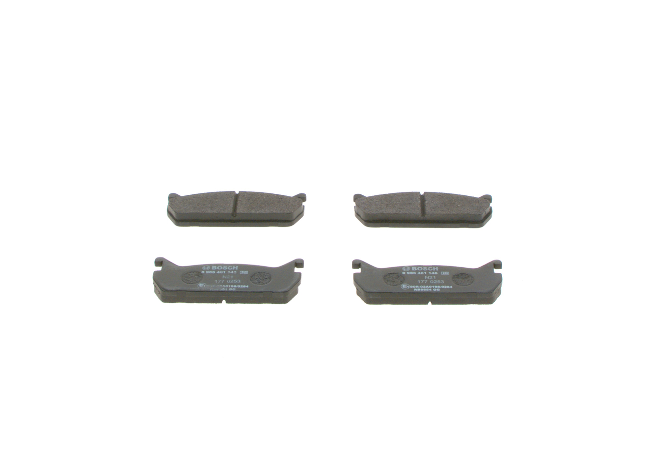 Kit pastiglie freni 0 986 461 146 BOSCH NAY0 26 43Z DAIHATSU