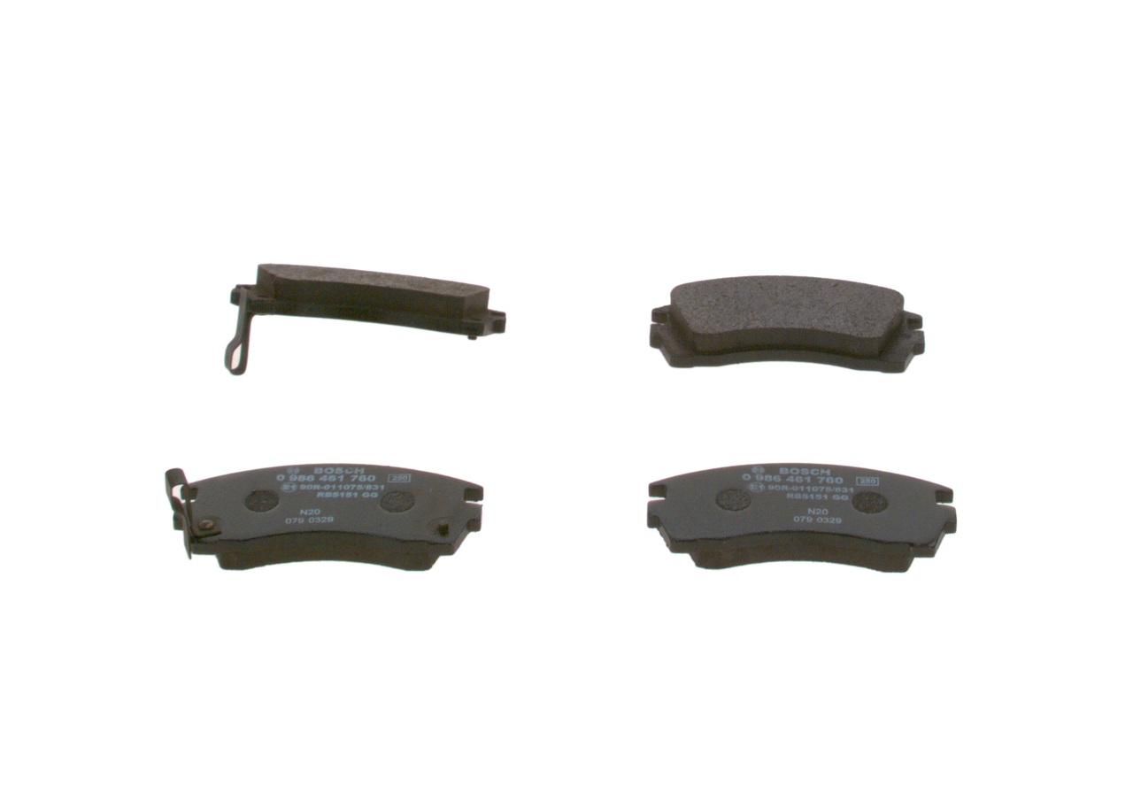 BOSCH BP610 Brake pad set