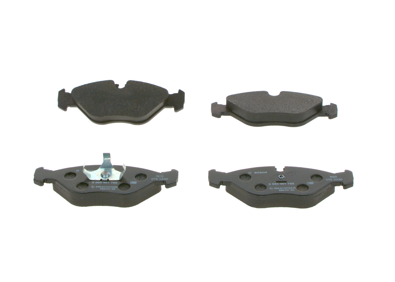 BOSCH BP614 Kit pastiglie freni
