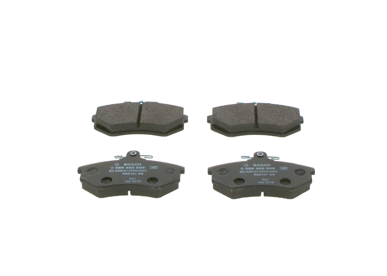 BOSCH E1 90R-011075/1043 Bremžu kluči BOSCH BP692 Bremžu kluči