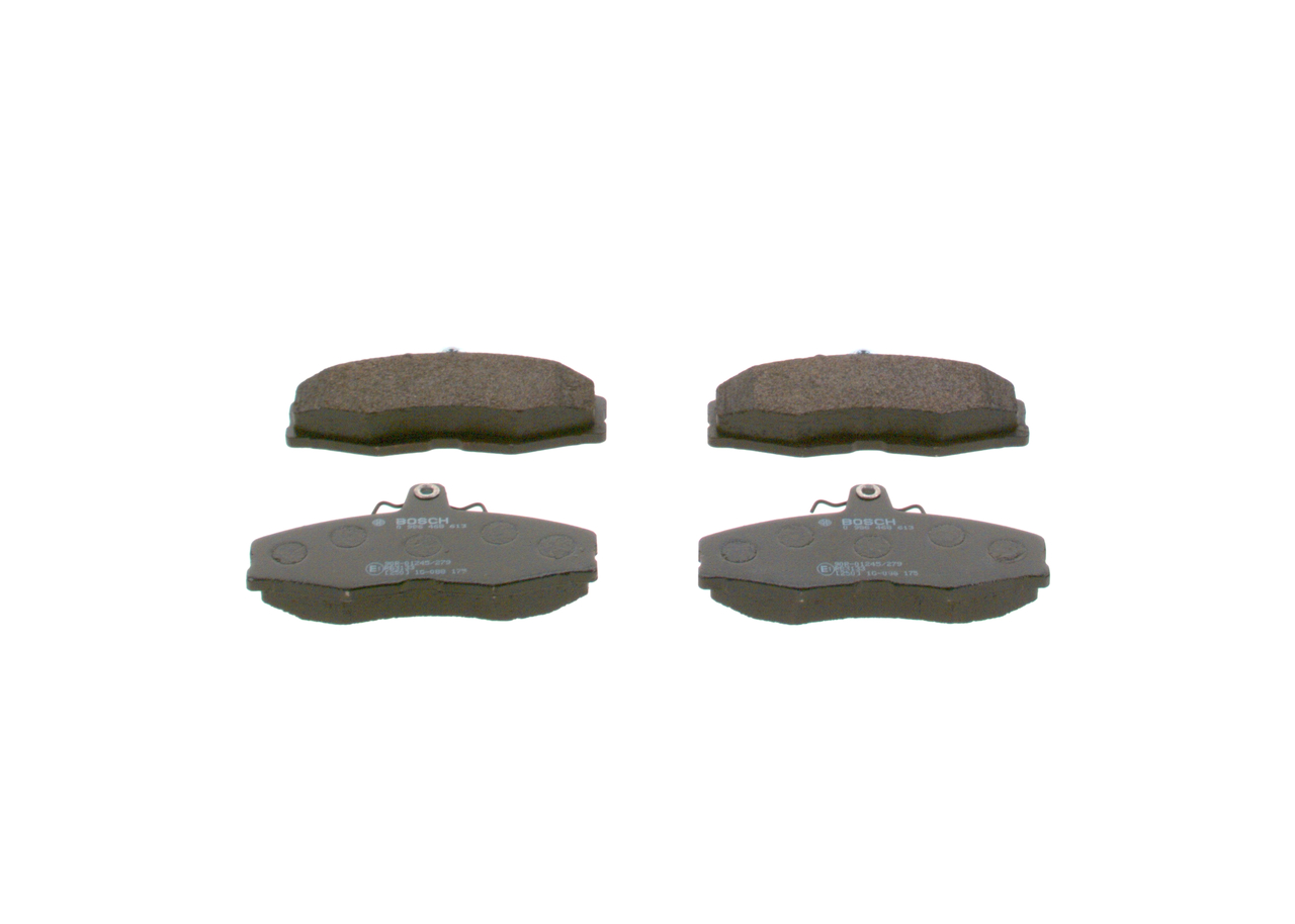 Plaquettes de frein 0 986 468 613 BOSCH 501881 RENAULT