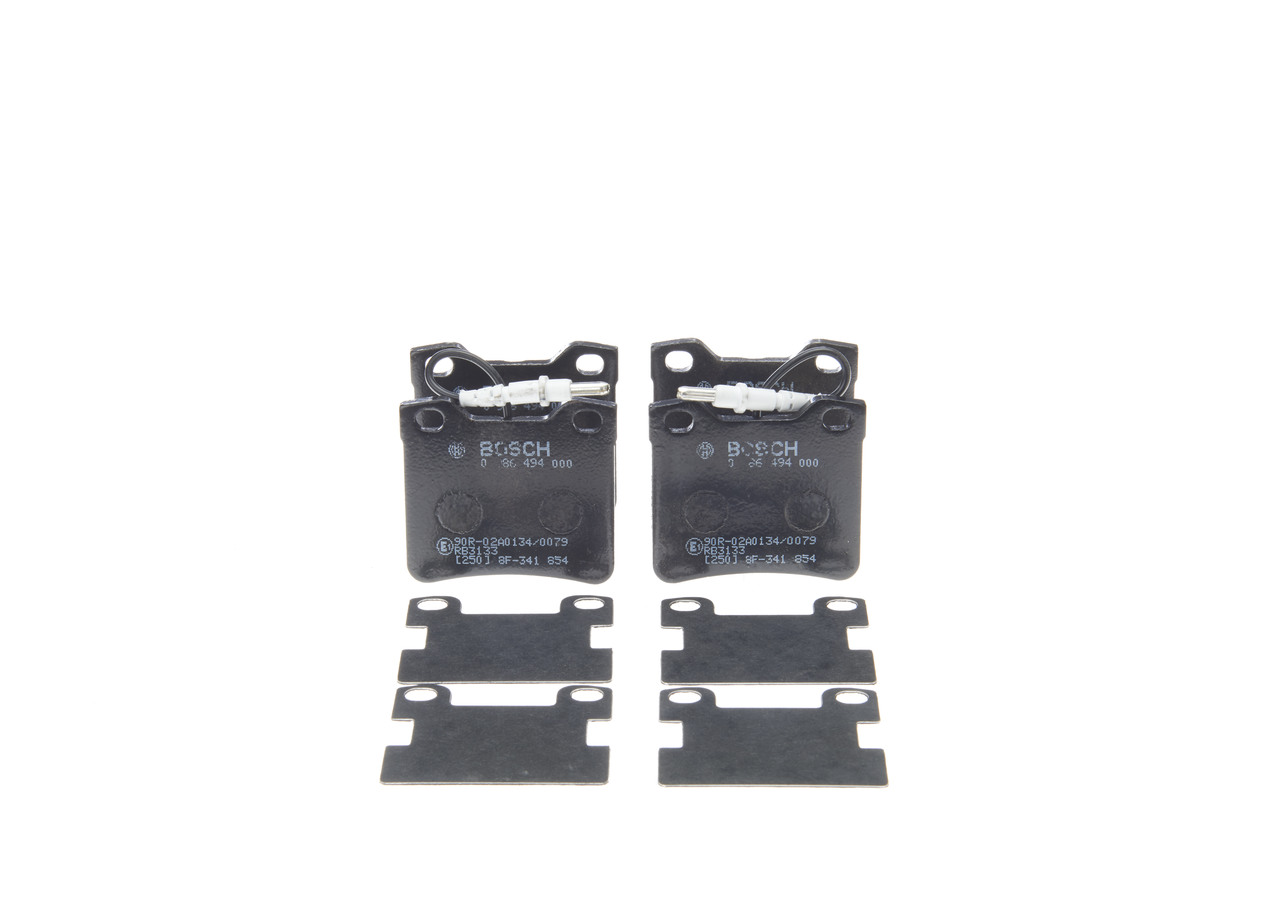 Juego de pastillas de freno 0 986 494 000 BOSCH 002 420 4820 AUDI