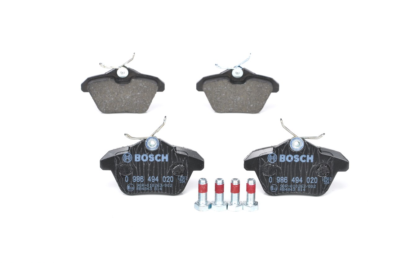 BOSCH 0 986 494 020 Bromsbelägg LANCIA Kappa Sedan (838) fram och bak
