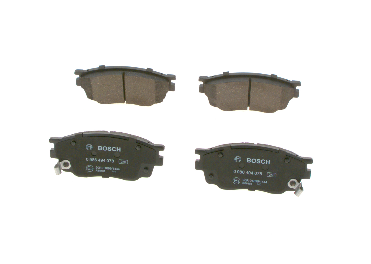 Plaquettes de frein 0 986 494 078 BOSCH GJYA3329ZA SUZUKI