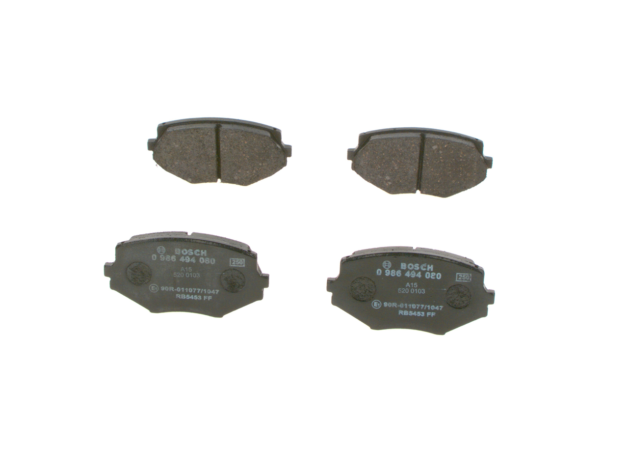 BOSCH BP2726 Plaquettes de frein