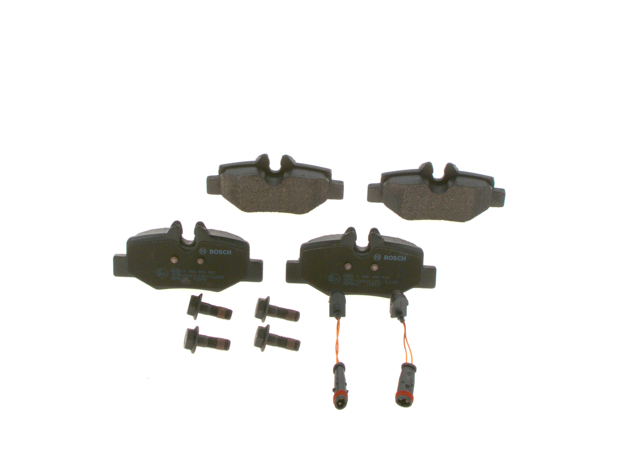 Bremseklodser 0 986 494 082 BOSCH 14 211 010 MERCEDES-BENZ