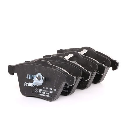 Juego de pastillas de freno 0 986 494 103 BOSCH 1K0 615 105 DF BMW