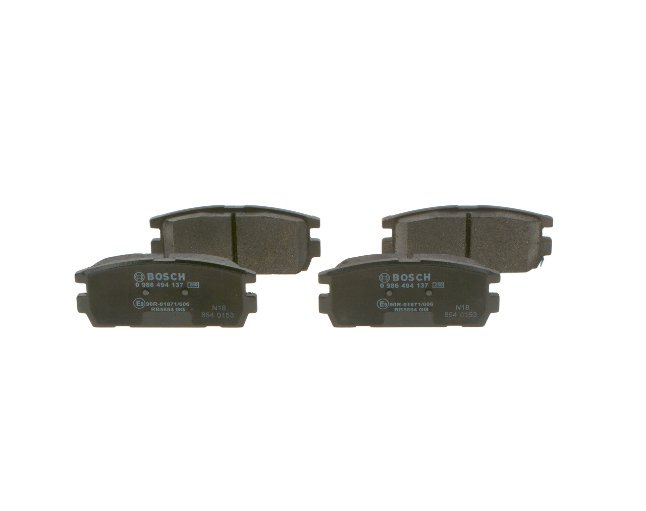 BOSCH 0 986 494 137 originaal Piduriklotsid Hyundai Terracan HP hind