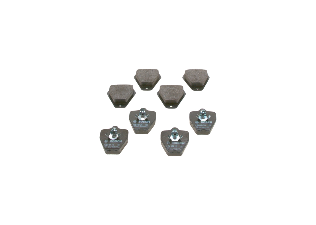 BOSCH BP1151 Juego de pastillas de freno