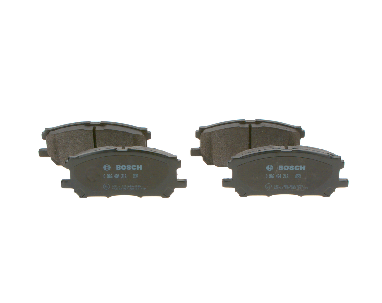 BOSCH BP1154 Brake pad set