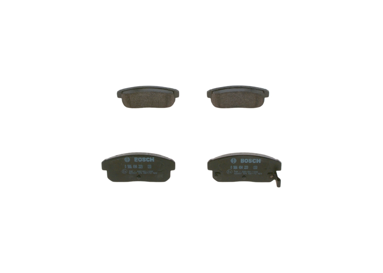 BOSCH BP1158 Brake pad set
