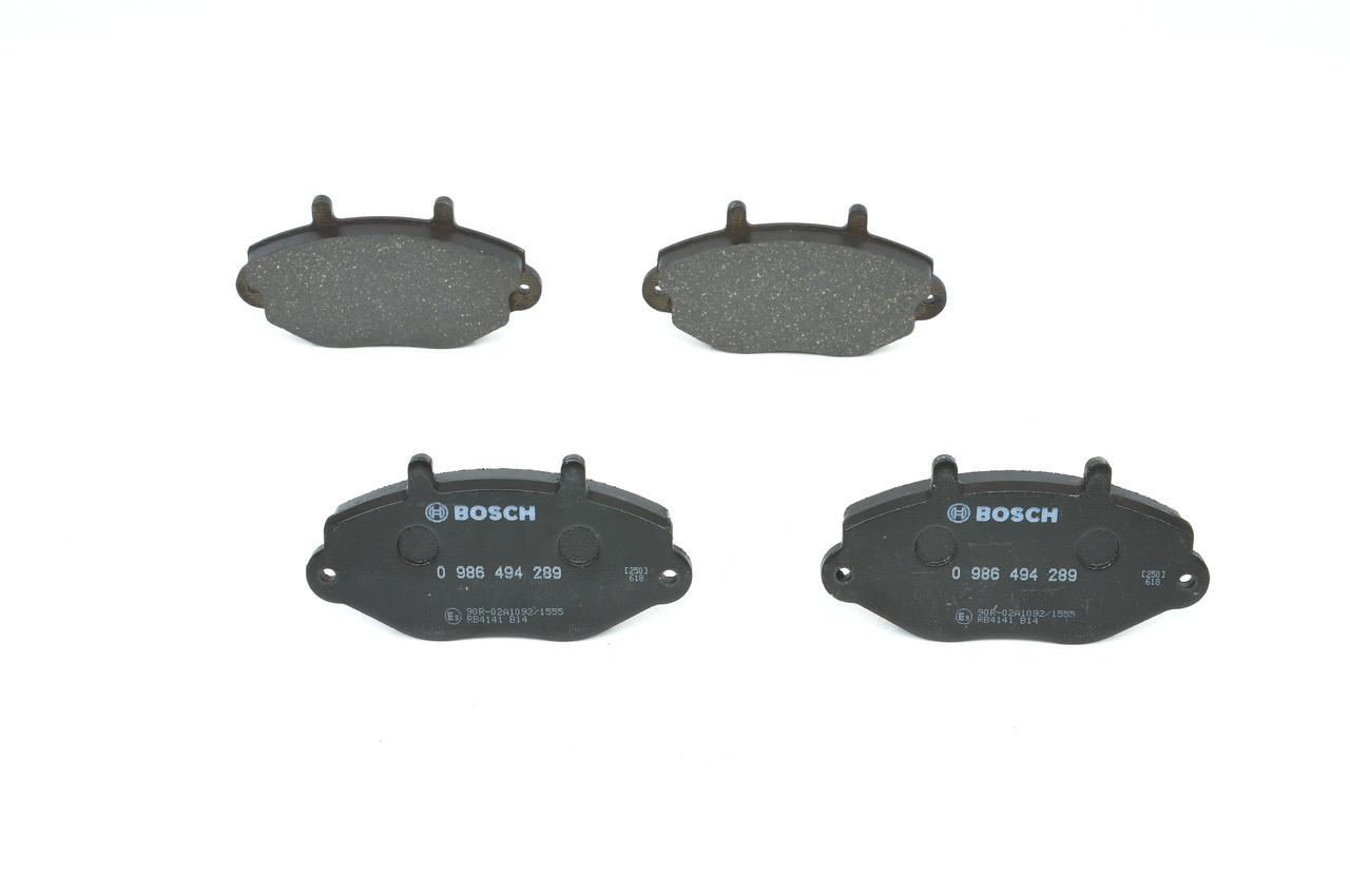 Bremžu kluči 0 986 494 289 BOSCH 2K021BD FORD