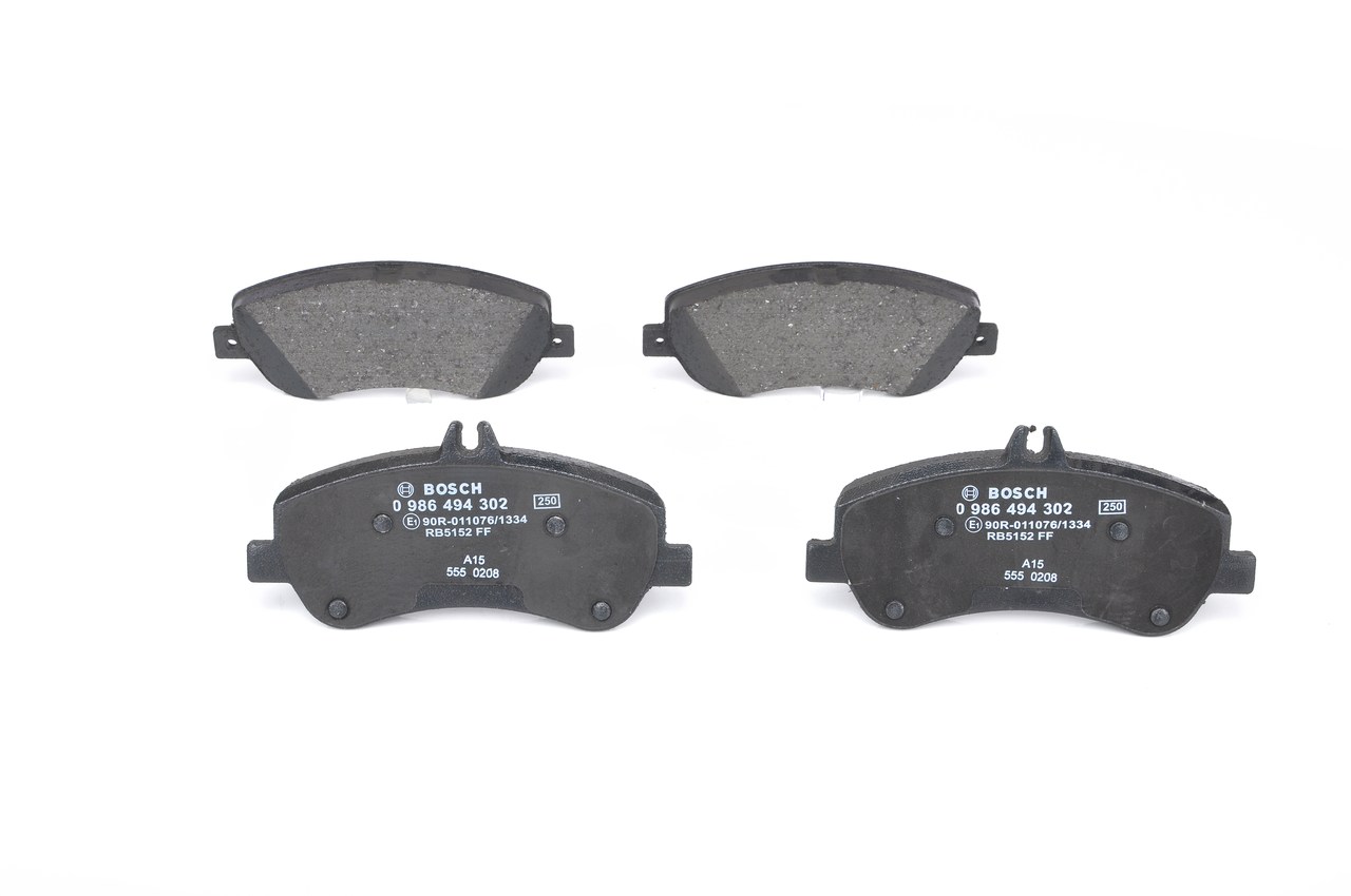 Brake pad set BP1243 BOSCH A 005 420 63 20 MERCEDES-BENZ