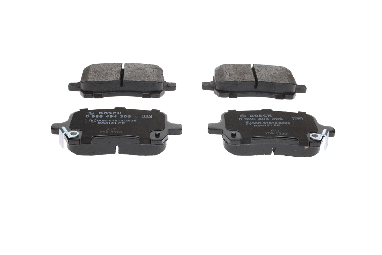 BOSCH BP1240 Plaquettes de frein