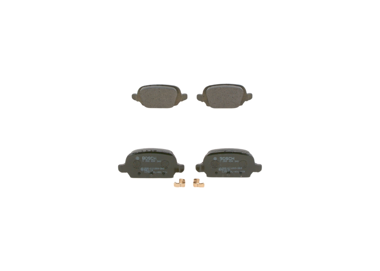 Plaquettes de frein 0 986 494 340 BOSCH 09200132 VOLVO