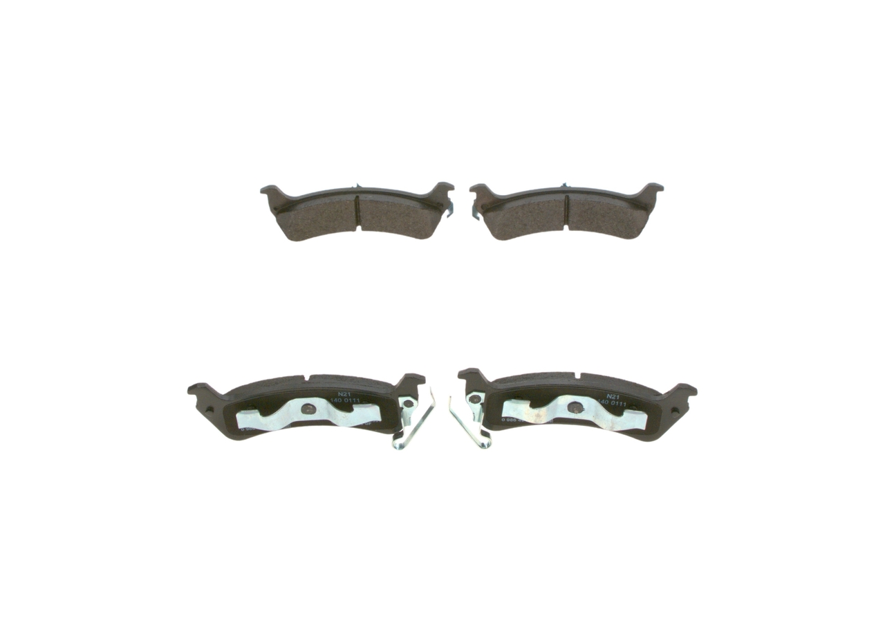 BOSCH BP1256 Juego de pastillas de freno