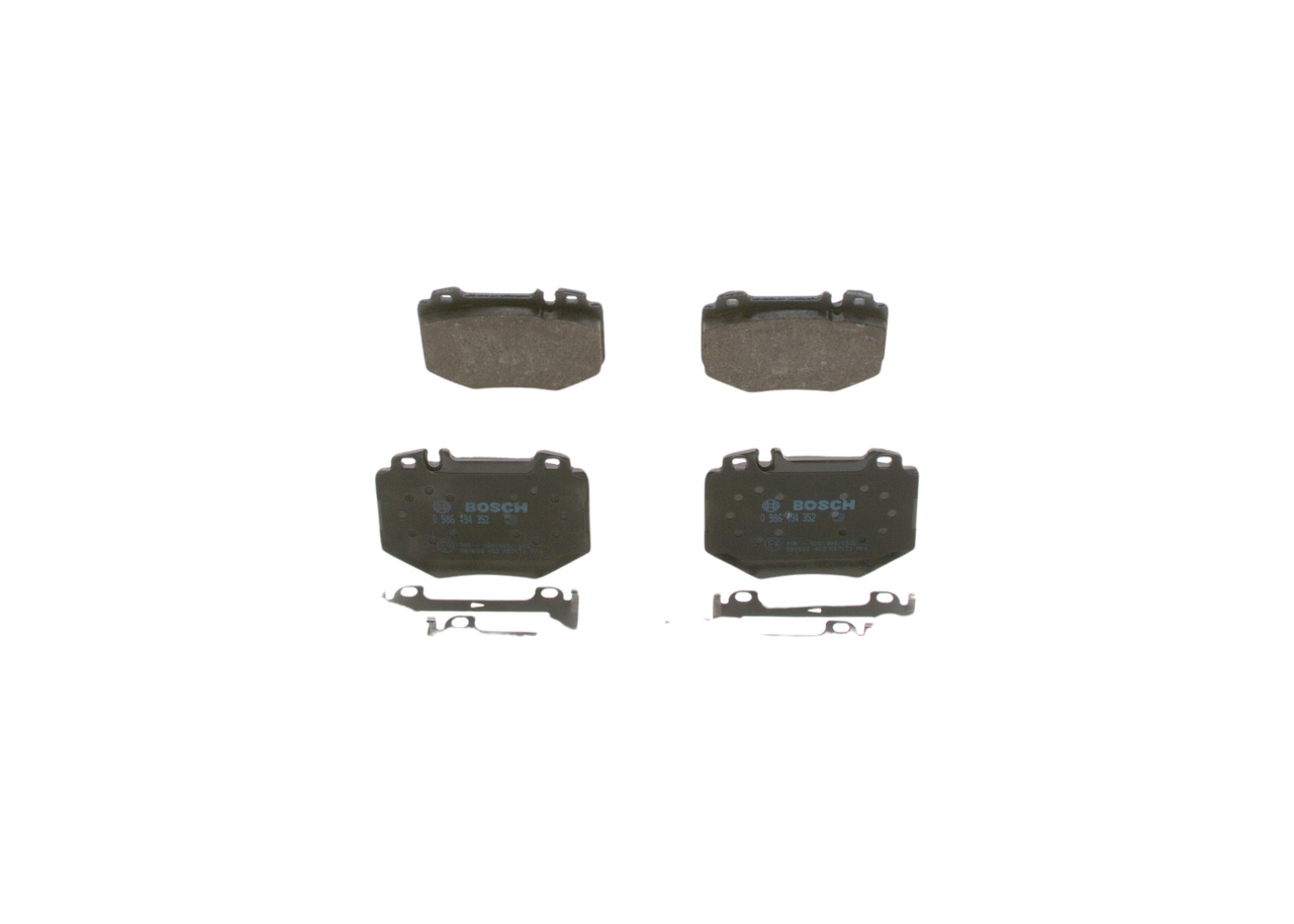 BOSCH BP1260 Brake pad set