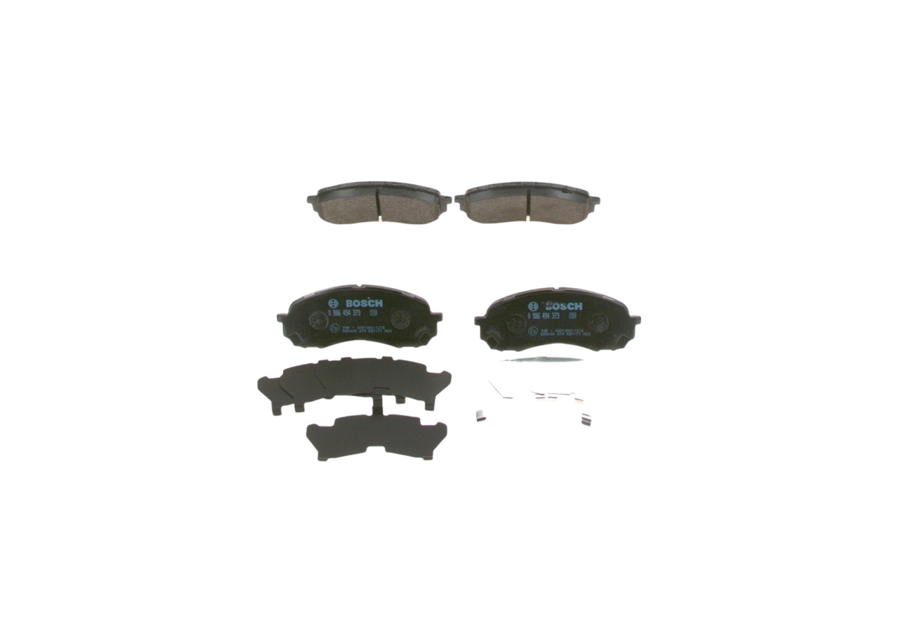 BOSCH BP1281 Bromsbelägg