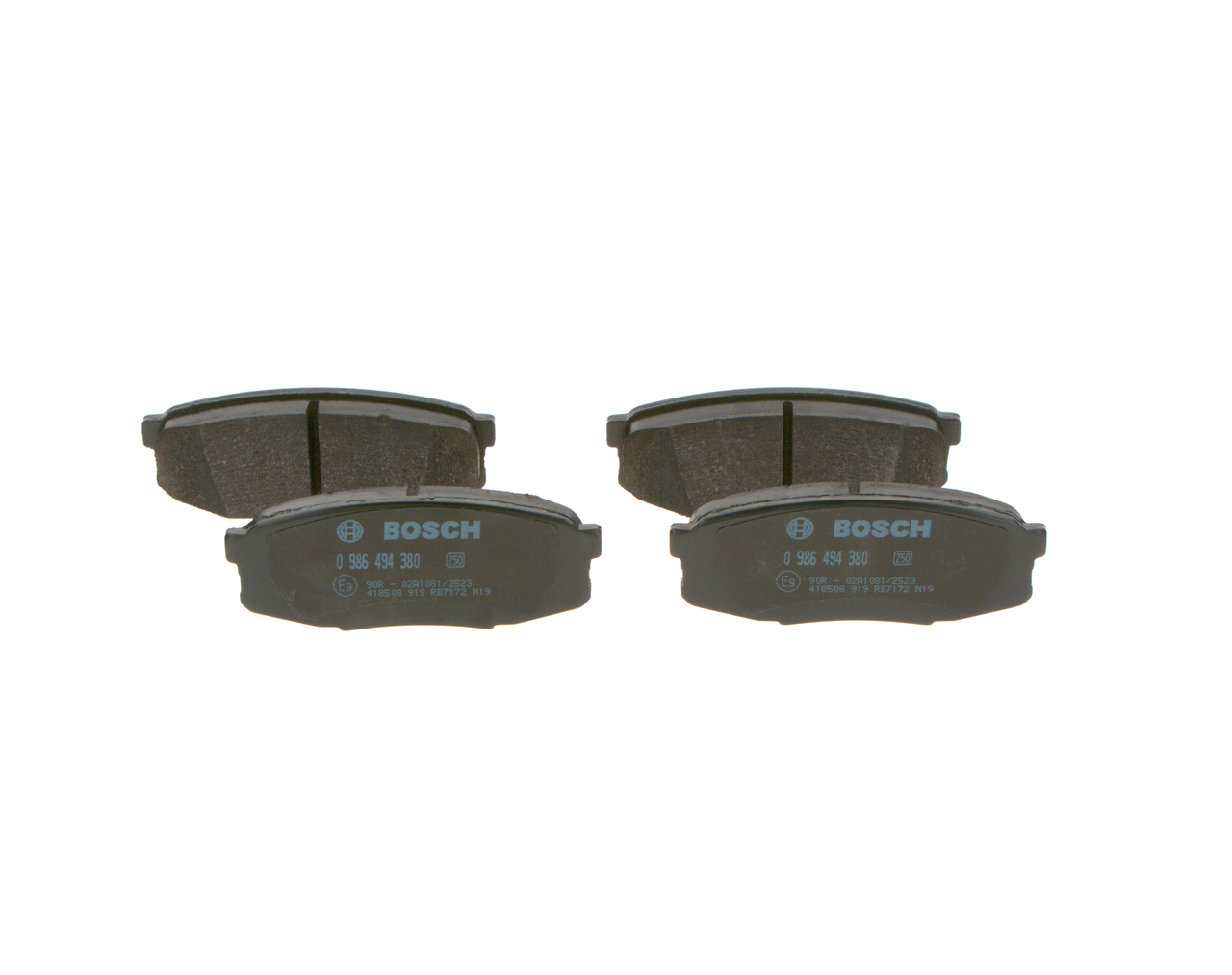 BOSCH BP1288 Plaquettes de frein