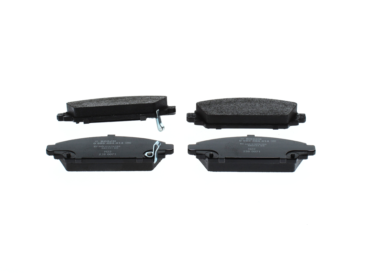 BOSCH 0 986 494 414 Bromsbelägg sport Accord VI Hatchback (CH, CL) original