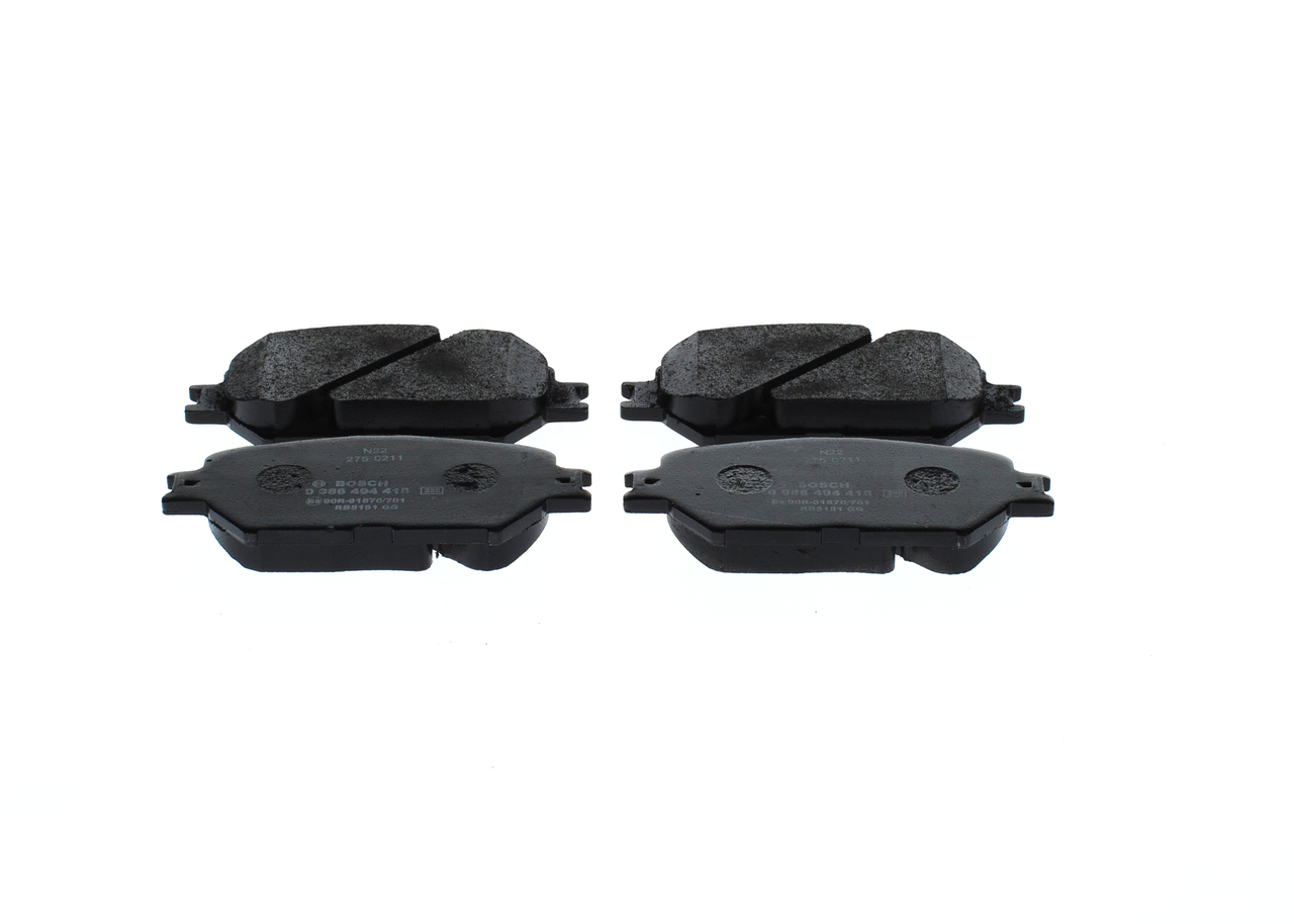 Plaquettes de frein 0 986 494 418 BOSCH 04465 30340 TOYOTA