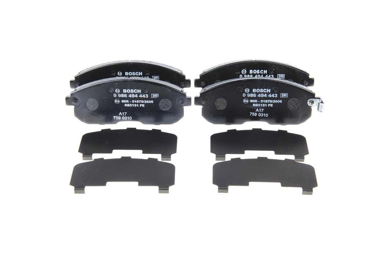 BOSCH BP1365 Plaquettes de frein