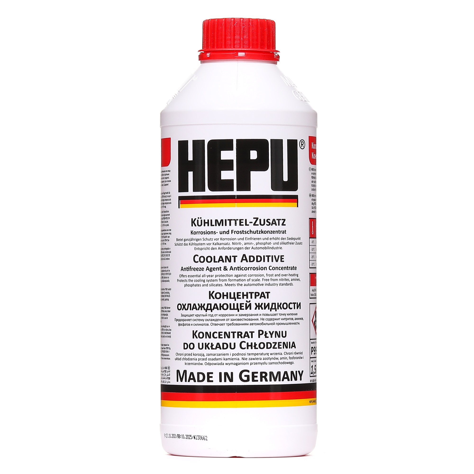 HEPU P999-12 Antifreeze red, Capacity: 1,5l-image-11828990