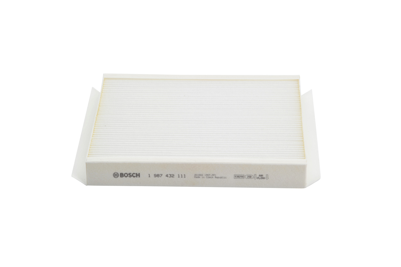 BOSCH Innenraumfilter 1 987 432 111 1 987 432 111 BOSCH CHEVROLET Innenraumfilter mit Aktivkohle und antibakterieller Wirkung