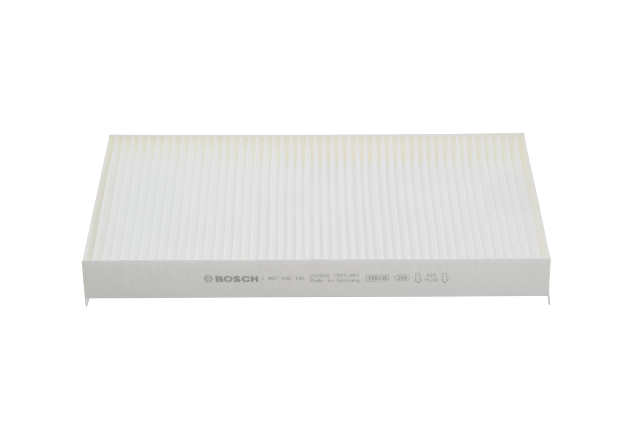 BOSCH 1 987 432 195 Filtre d'habitacle BOSCH M 2195 Filtre d'habitacle
