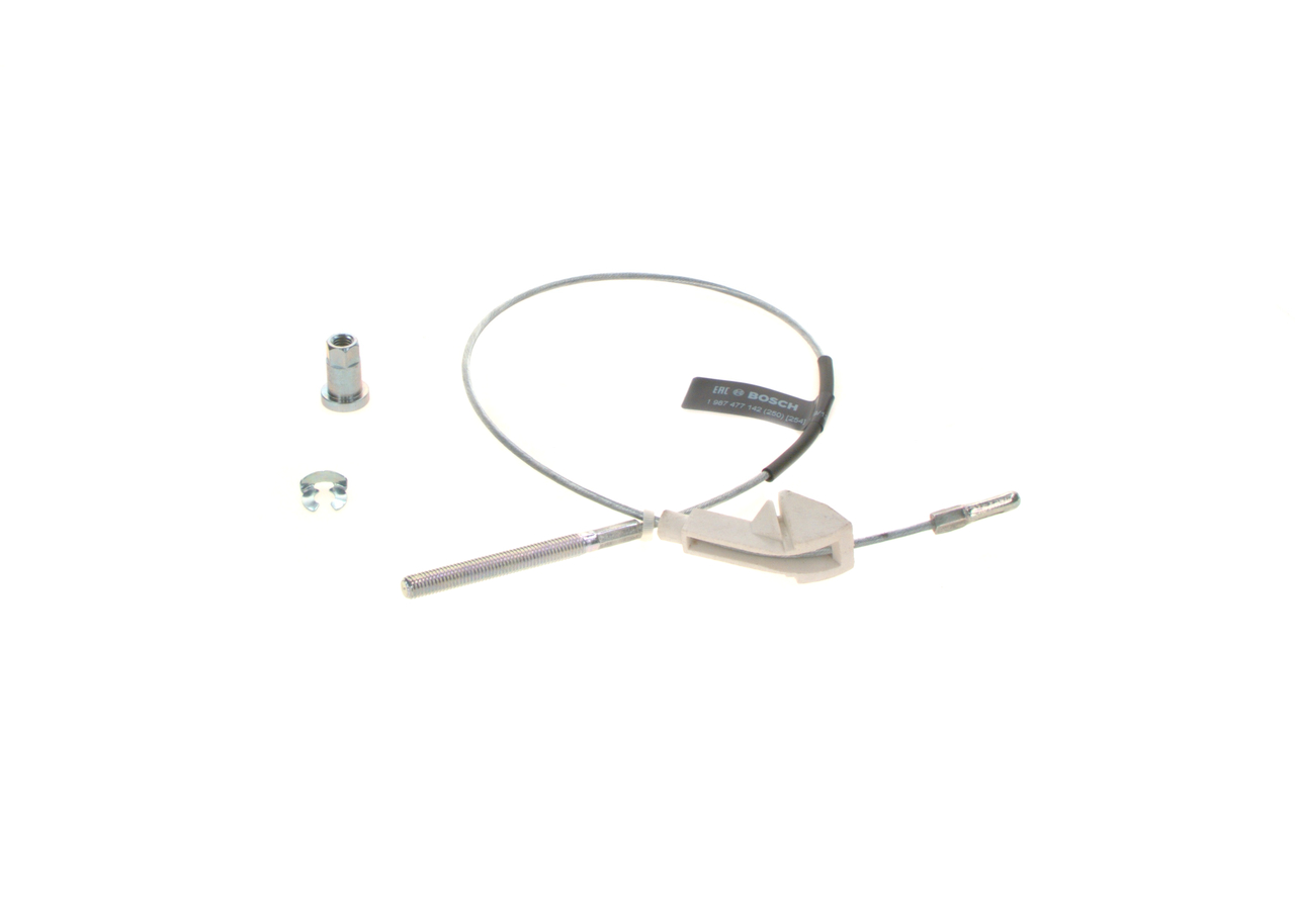 Håndbremsekabel 1 987 477 142 BOSCH 5 225 89 OPEL