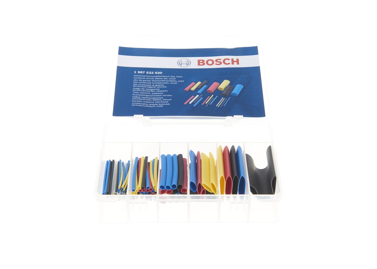 BOSCH Schrumpfschlauchset, k Juhtmeühendaja