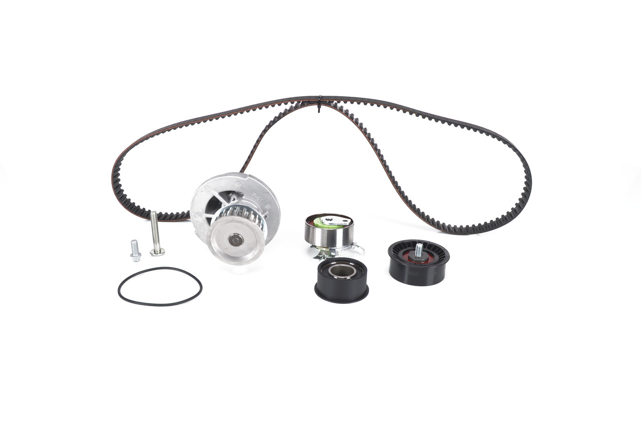 BOSCH 1 987 948 739 Kit de courroie de distribution + pompe à eau VAUXHALL Corsa Mk1 (B) 3/5 portes (S93) 1.6 i 16V 106 CV Essence 2000