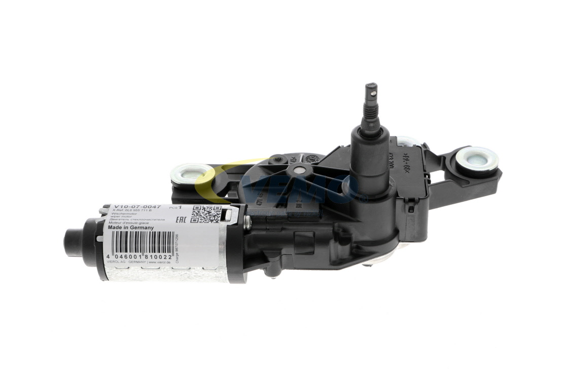 Ruitenwissermotor V10-07-0047 VEMO 6L6 955 711 A Ruitenwissermotor V10-07-0047 VEMO 6L6-955-711A SEAT