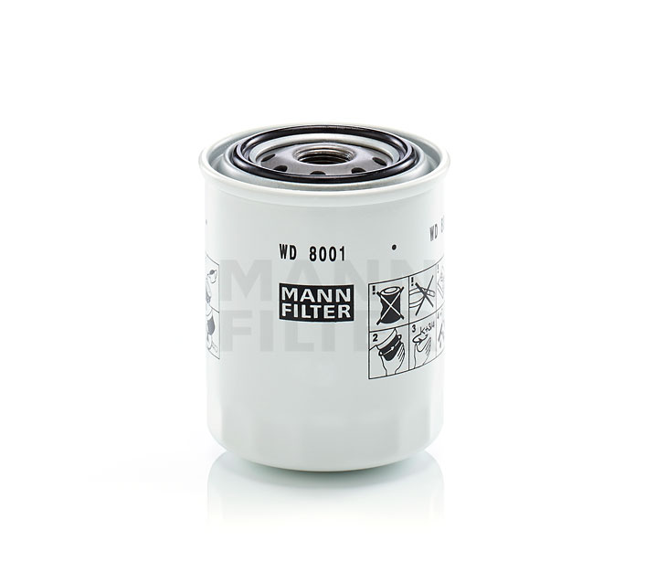 MANN-FILTER WD 8001 Filter, Arbeitshydraulik
