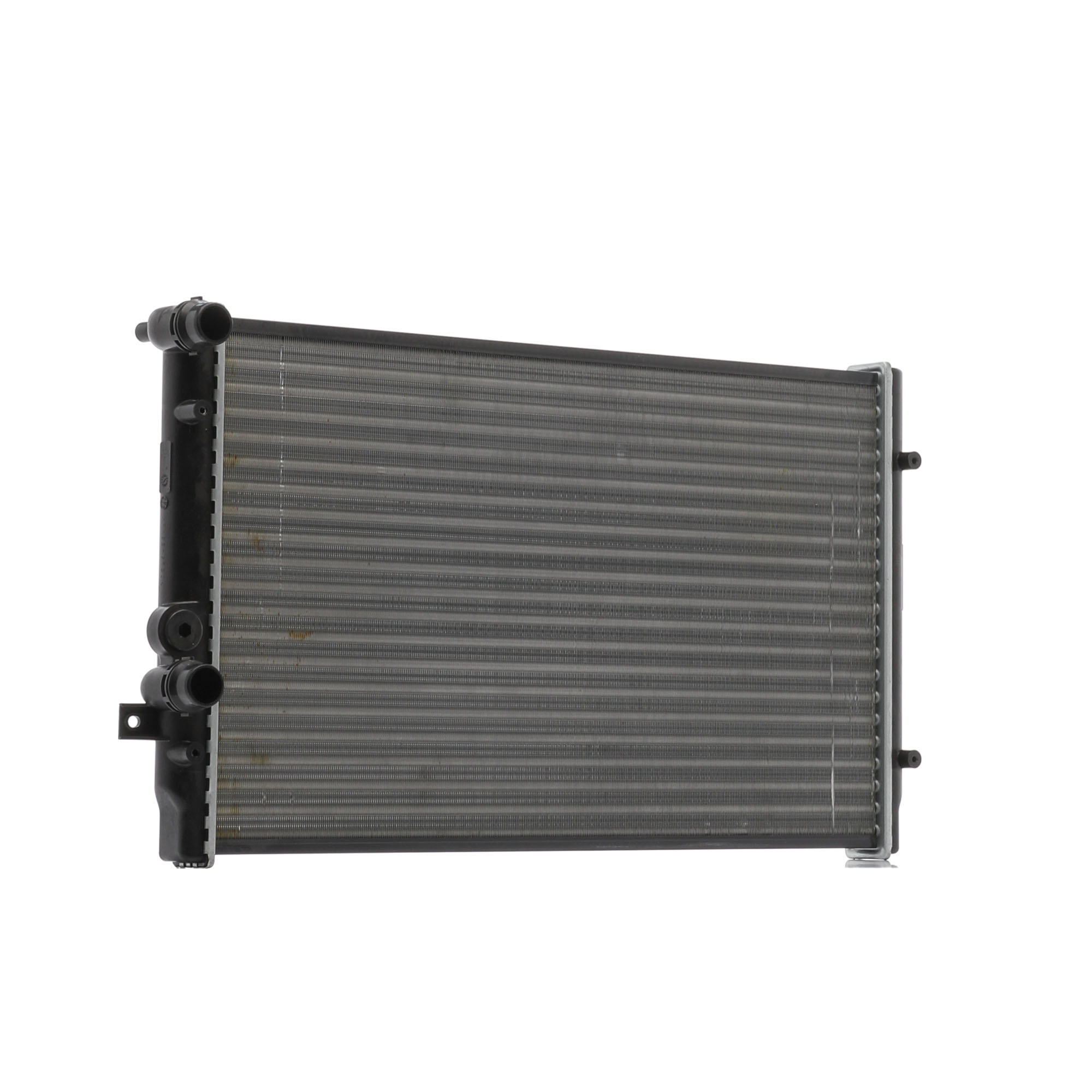 RIDEX 470R0491 Kühler, Motorkühlung Aluminium, Kühlrippen gelötet, mit Zubehör