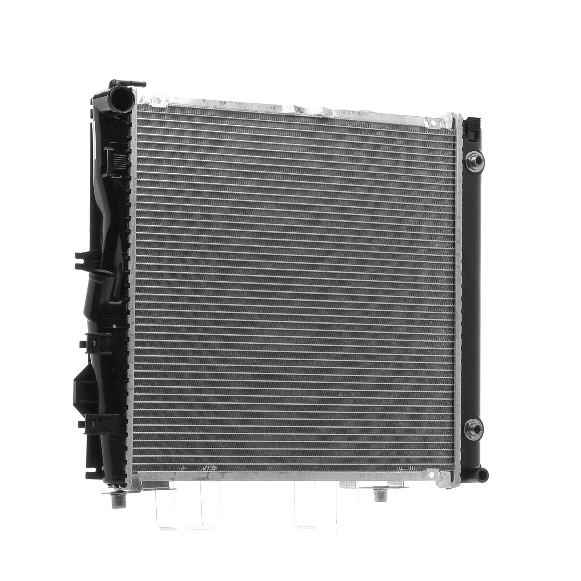 RIDEX 470R0524 Kühler, Motorkühlung Aluminium, Kühlrippen gelötet, ohne Rahmen