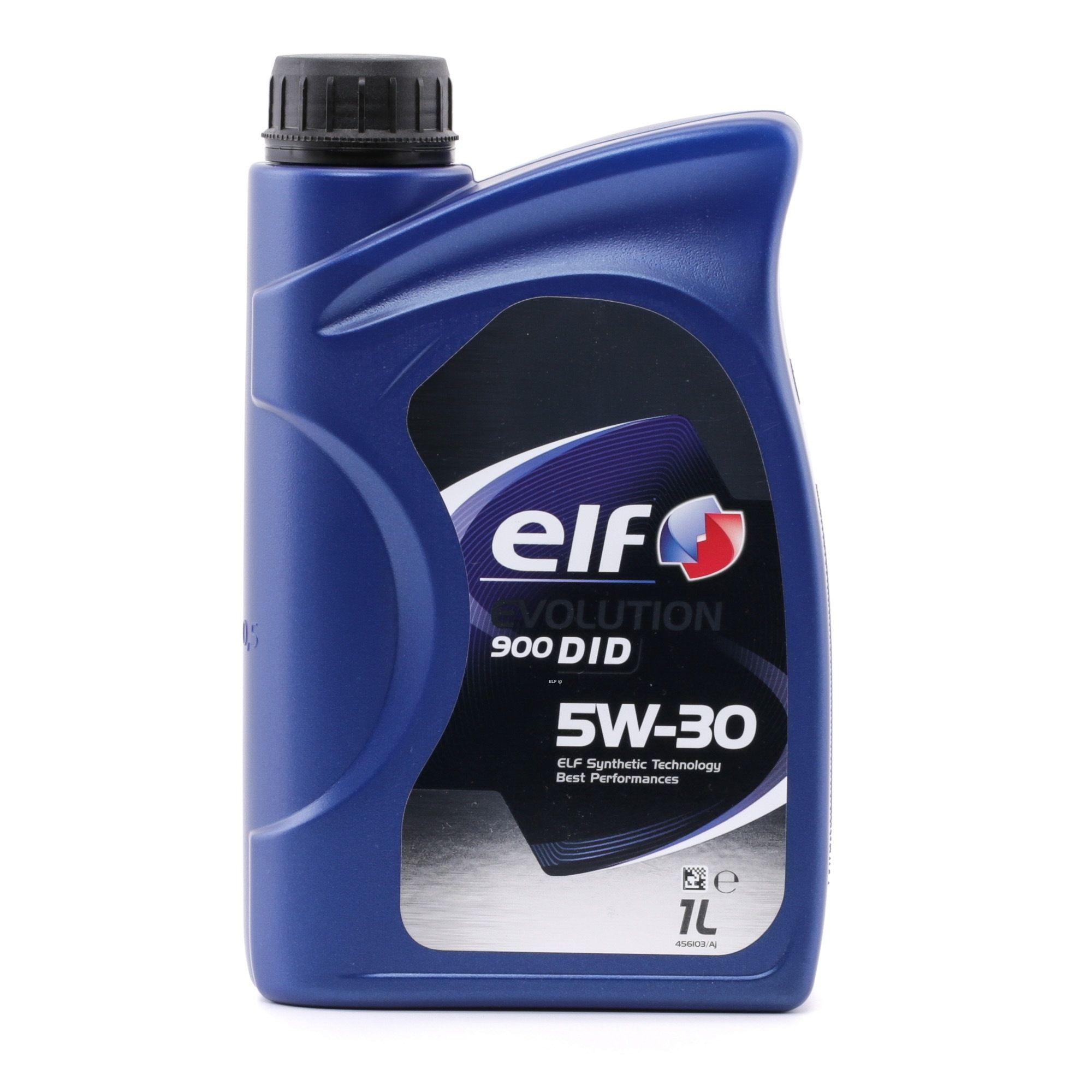 Side view of ELF 2194883 Engine oil 5W-30, Capacity: 1l, Synthetic Oil