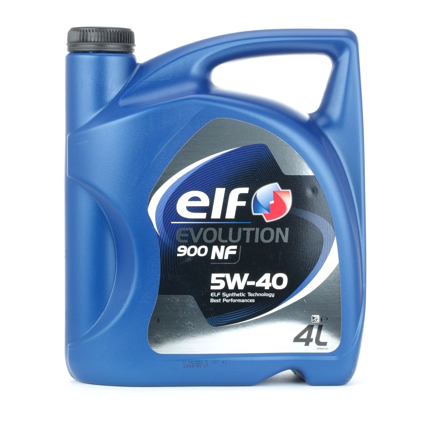 Side view of ELF 2196571 Engine oil 5W-40, Capacity: 4l